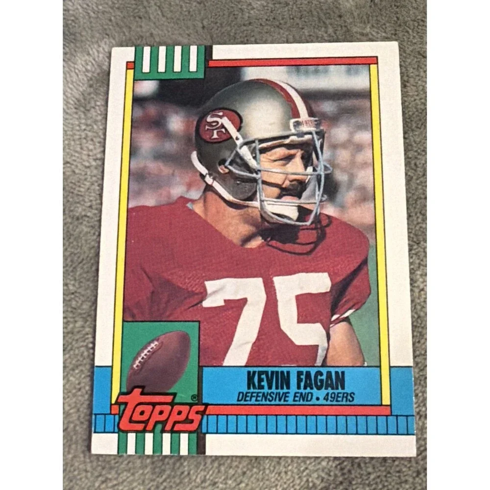 1990 Topps - Kevin Fagan #26 (RC)